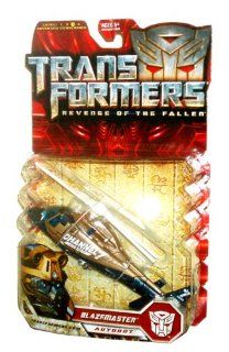 Hasbro Transformers Movie Series 2 "Revenge of the Fallen" Deluxe Class 6 Inch Tall Robot Action Figure   Autobot BLAZEMASTER with Spinning Combat Blade (Vehicle Mode News Helicopter) Toys & Games