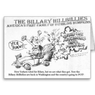 Billary Hillbillies Cards