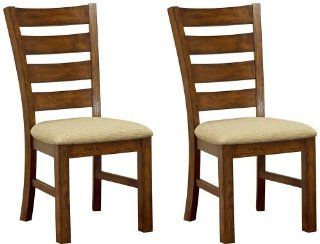 Shop Hillsdale Hemstead Wood Dining Chairs, Dark Oak, Set of 2 at the  Furniture Store