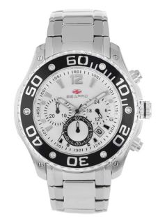 Mens Celtic Chronograph White Dial Watch by SEAPRO