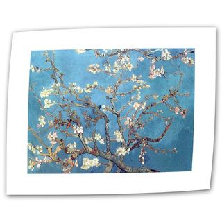 Vincent van Gogh 'Almond Blossom' Flat Canvas ArtWall Canvas