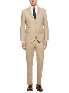 Slim Fit Cotton Stretch Suit by Martin Greenfield