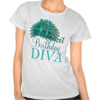 41st Birthday Diva Shirts