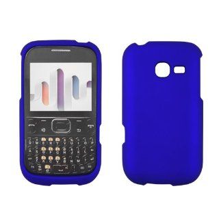 Samsung Freefrom 5 R480C Protex Blue Rubber Feel Cell Phones & Accessories