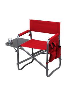 Folding Directors Chair with Table & Organizer by Picnic At Ascot