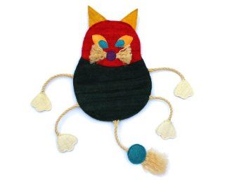 Eco Loofah Original Play and Scratch Station Pet Toy, Cat Design  Scratching Pads 