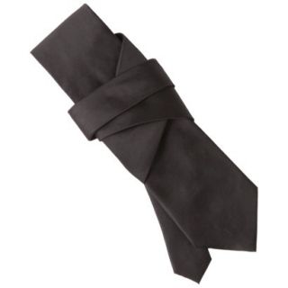 Merona® Mens Solid Satin Tie   Black