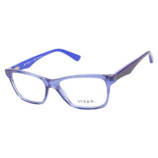 Vogue VO2787 2063 Striped Black Blue Prescription Eyeglasses Vogue Prescription Glasses