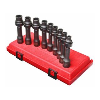 Sunex Tools Total Number Of Pieces Piece Metric 1/2 Drive 4. Depth 12 Point Socket Set with Case Case Included