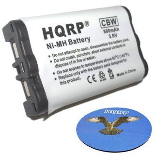 HQRP Phone Battery compatible with Uniden TCX4 Series, TCX400, TCX440, CLX475 3, WIN1200 Series Cordless Telephone plus Coaster Electronics