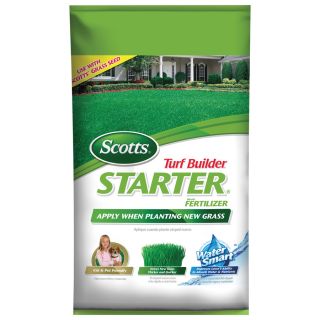 Scotts 14000 sq ft Turf Builder Starter Fall Lawn Fertilizer (24 25 4)