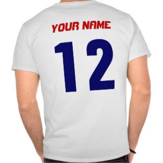 Hawaii Hockey T Shirt with Name and Number Print
