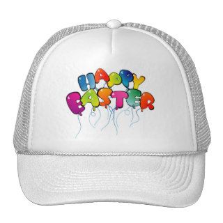Happy Easter Balloons Hat