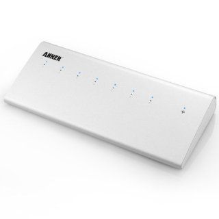 Anker USB 3.0 7 Port Hub Premium Aluminum Hub for iMac, MacBook Air, MacBook Pro, MacBook, and Mac Mini (White Trim) Computers & Accessories