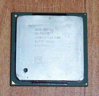 Intel   Intel 2.80GHz Celeron Processor 128KB Cache 400MHz Bus Speed 478 pin PPGA Computers & Accessories