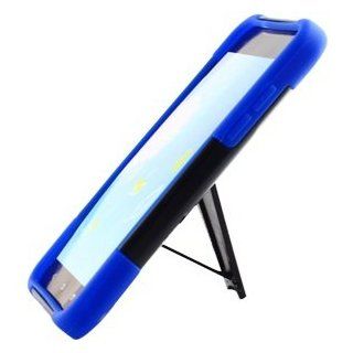 Bundle Accessory for Verizon HTC Droid DNA 6435   Blue Black Armor Case with Stand + Lf Stylus Pen + Lf Screen Wiper Cell Phones & Accessories
