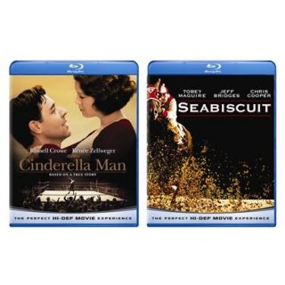 Seabiscuit/Cinderella Man Blu ray   2 pack