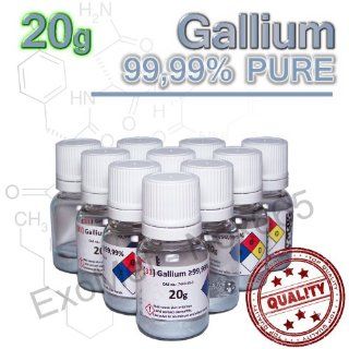 Gallium Metal 99.99% pure   20 grams sealed ampoule   BESTSELLER on   Other Products  