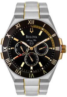 Bulova 98C004  Watches,Mens Marine Star Chronograph Two Tone, Casual Bulova Quartz Watches