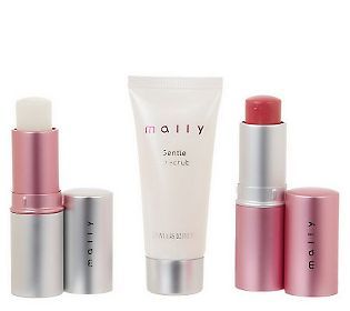 Mally Perfect Prep Lip Balm Duo & Gentle Lip Scrub —