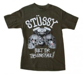 Stussy International Mens Built For The Long Haul T Shirt   Small at  Mens Clothing store