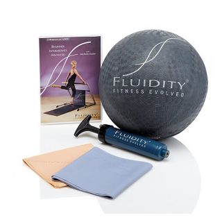Fluidity Bar Workout System with Ball, Bands and 3 Workouts