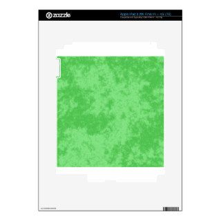 Green1 Soft Grunge Design Skin For iPad 3