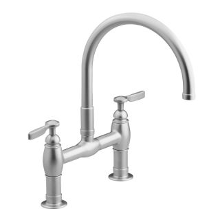 KOHLER Parq Vibrant Stainless High Arc Kitchen Faucet