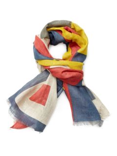 Flags Linen Scarf 80" x 40" by thomaspaul