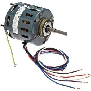 Fasco D483 4.4" Frame Open Ventilation Shaded Pole Refrigeration Fan Motor with Sleeve Bearing, 1/15 HP, 1550rpm, 115/208 230V, 60Hz, 3.2 1.6 amps, CCW Rotation Electronic Component Motors
