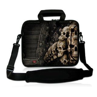 CorlfulCase® 17" 17.3" inch Laptop Shoulder Bag Sleeve Case For APPLE MACBOOK PRO 17/Toshiba Qosmio 17/Dell Alienware 17/MSI GS70 Stealth Pro/MSI GT70 Dominator Pro/Sager Cleo x7200/ASUS ROG G750   Skull Heap S17 5518 Computers & Access