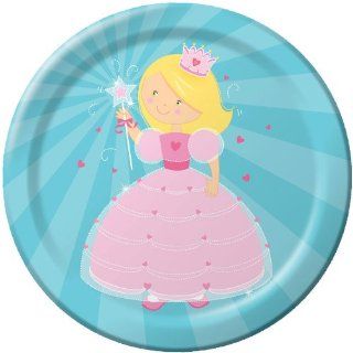 Fairytale Princess 8.75 inch (22.2cm) Paper Plates Kitchen & Dining