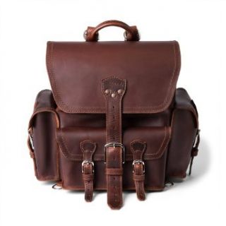 Saddleback Leather Front Pocket Backpack Medium Chestnut Clothing