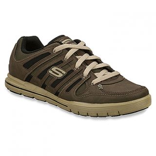 Skechers Arcade II   Phase  Men's   Brown Leather/Taupe Trim