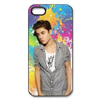 Super Star Cool Boy Justin Bieber Fashionable New Style Durable Iphone 5 Case Cell Phones & Accessories