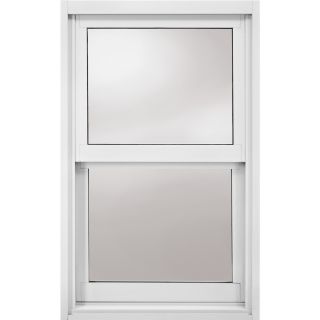JELD WEN 6100 Series Aluminum Single Pane Replacement Single Hung Window (Fits Rough Opening 36 in x 62 in; Actual 36 in x 62 in)