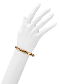 Versace HDS3111A121  Jewelry,Womens 18k Gold Square Link Bracelet, Fine Jewelry Versace Bracelets Jewelry
