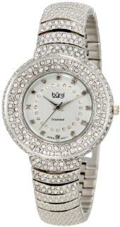 Burgi Women's BUR048SS Diamond Accent Crystal Fashion Watch Burgi Watches