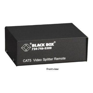 Black Box AC502A R2 STANDARD REMOTE CAT5 VGA VIDEO SPLITTER Electronics