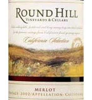 Round Hill Merlot 2010 1.50L Wine