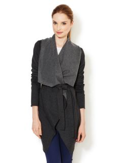 Cascading Convertible French Terry Cardigan by Atwell