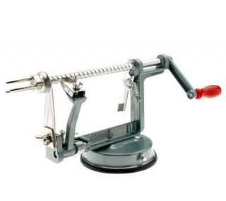 Apple Master Peeler in Gray with Slicer and Corer —