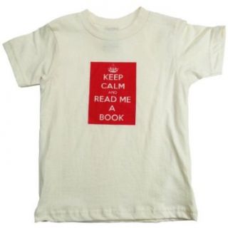 YoungPunks Kid's Keep Calm and Read Me a Book T Shirt Toddler Clothing