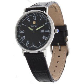 Steinhausen Men's SW493SLLA Dunn Horitzon Ultra Thin Swiss Quartz Watch at  Men's Watch store.