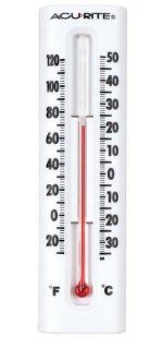 Acurite 00338casb Indoor/outdoor Thermometer, 6.5"