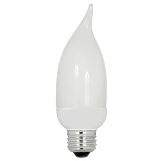Utilitech 2 Pack 7 Watt (40W) Medium Base (E 26) Base Soft White Decorative CFL Bulb ENERGY STAR