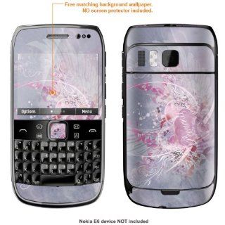 Protective Decal Skin STICKER for Nokia E6 case cover E6 495 Cell Phones & Accessories