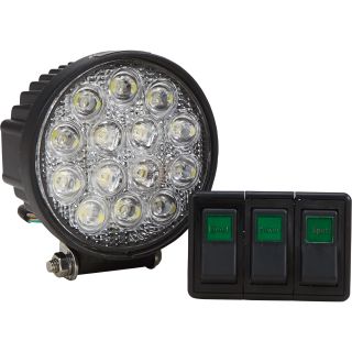 Ultra-Tow XTP LED Combo Worklight — 42 Watt, Round, 14 LEDs, 2,550 Lumens  LED Automotive Work Lights