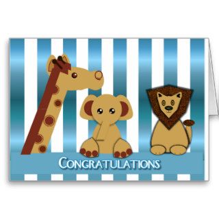 Congratulations, New Baby Boy Cards