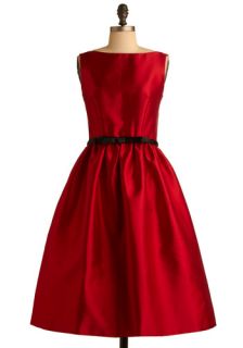 Winter Waltz Dress in Red  Mod Retro Vintage Dresses